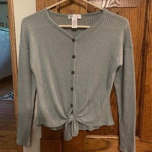teal long sleeve